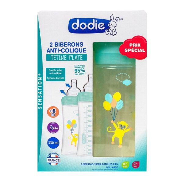 Dodie Bib Coff Sensat+A/Coliq 330Ml Air