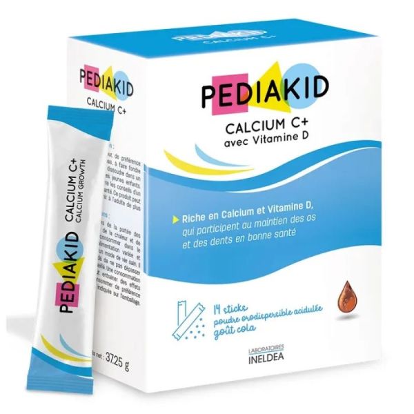 Pediakid Calcium C+ Pdr Stic14