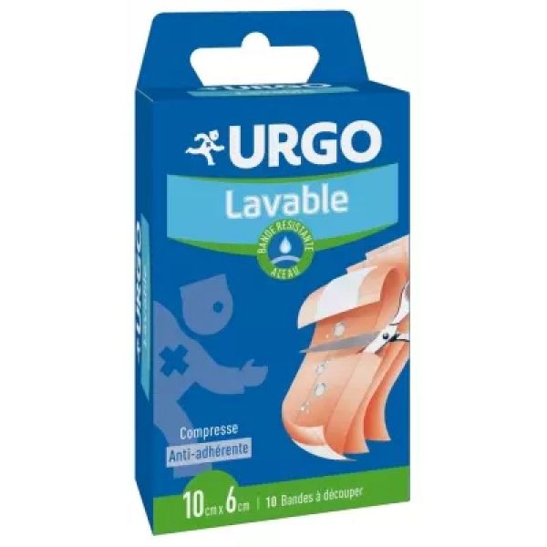 Urgo Pans Lavables 10Bdes 10Cmx6Cm