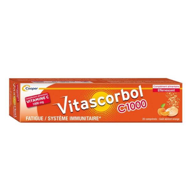 Vitascorbol C 1000 Cpr Tb20 *2 Lot 2