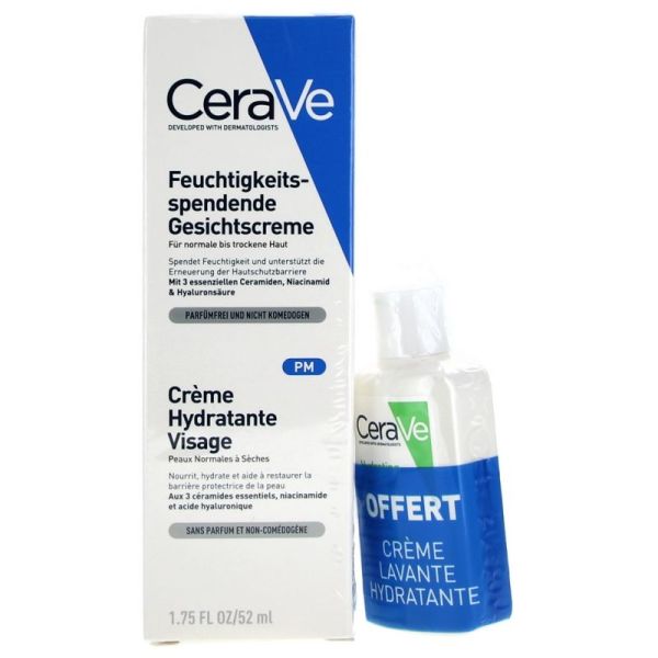 Cerave Cr Visage20Ml+Mini Cr Lav 52Ml