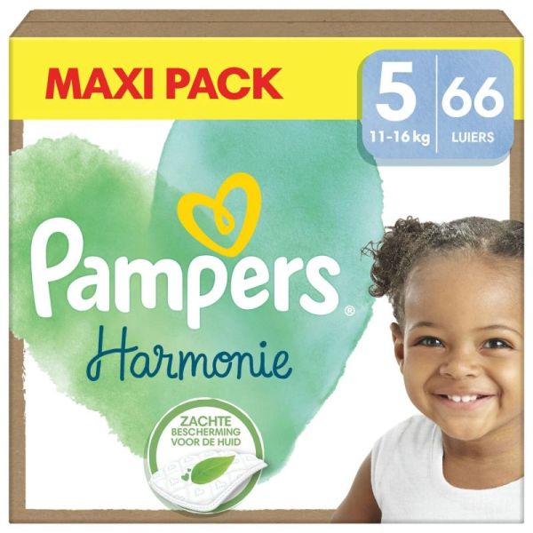 Pampers Harmonie Maxi Pack T5 11-16Kg 66