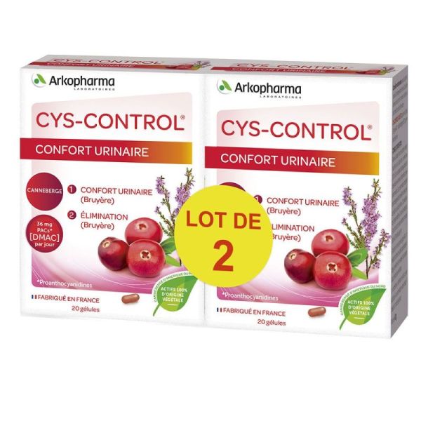 Cys-Control Confort Urinaire 20Ge 2