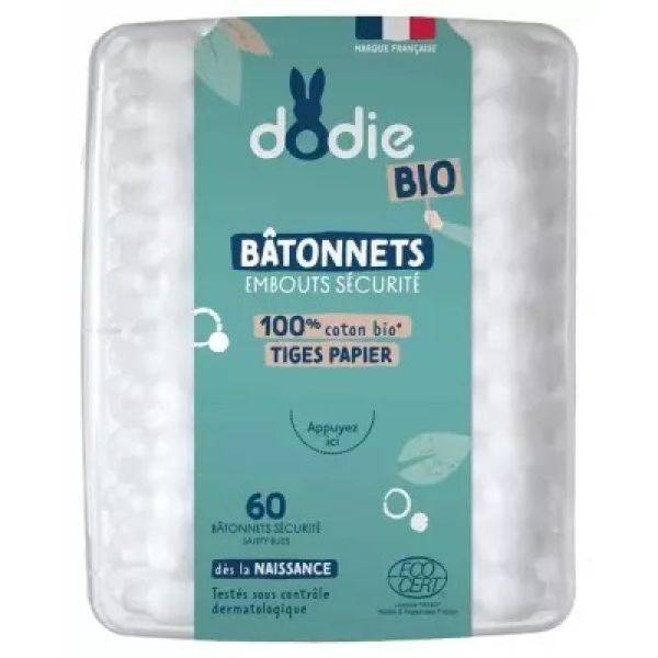 Dodie Batonnets Bb Bio Certifies Gots X60