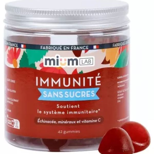 Mium Lab Gummies Immunite S/Sucre 42